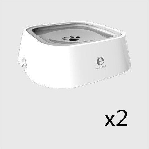 1.5L Cat Dog Water Bowl Carried Floating Bowl Anti-Overflow Slow Water Feeder Dispenser Pet Fountain ABS&PP Dog Supplies - Health and Wellness Innovations
