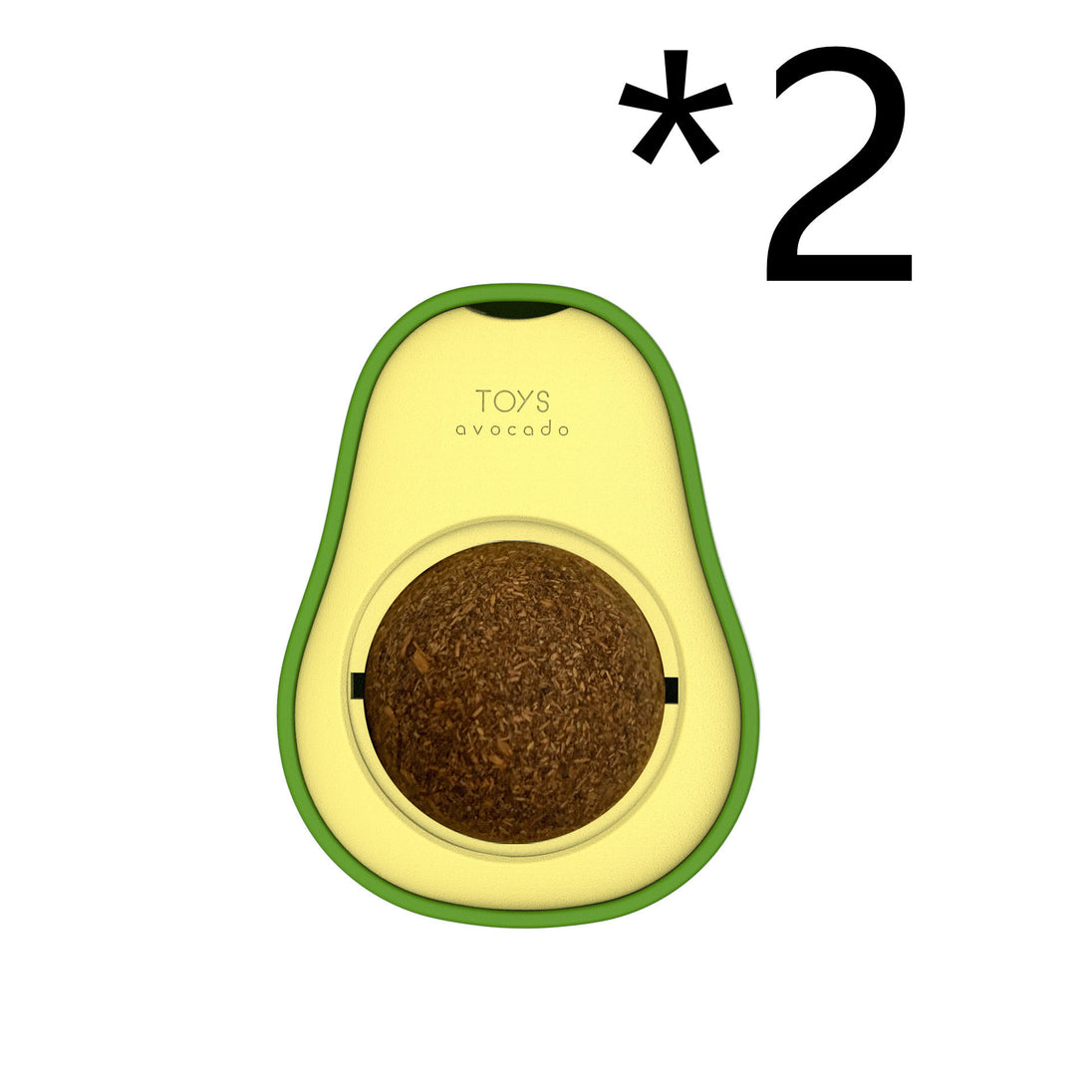 Avocado Cat Mint Multifunctional Catnip Toy 360 Rotating Self-healing Artifact Pet Supplies - Health and Wellness Innovations