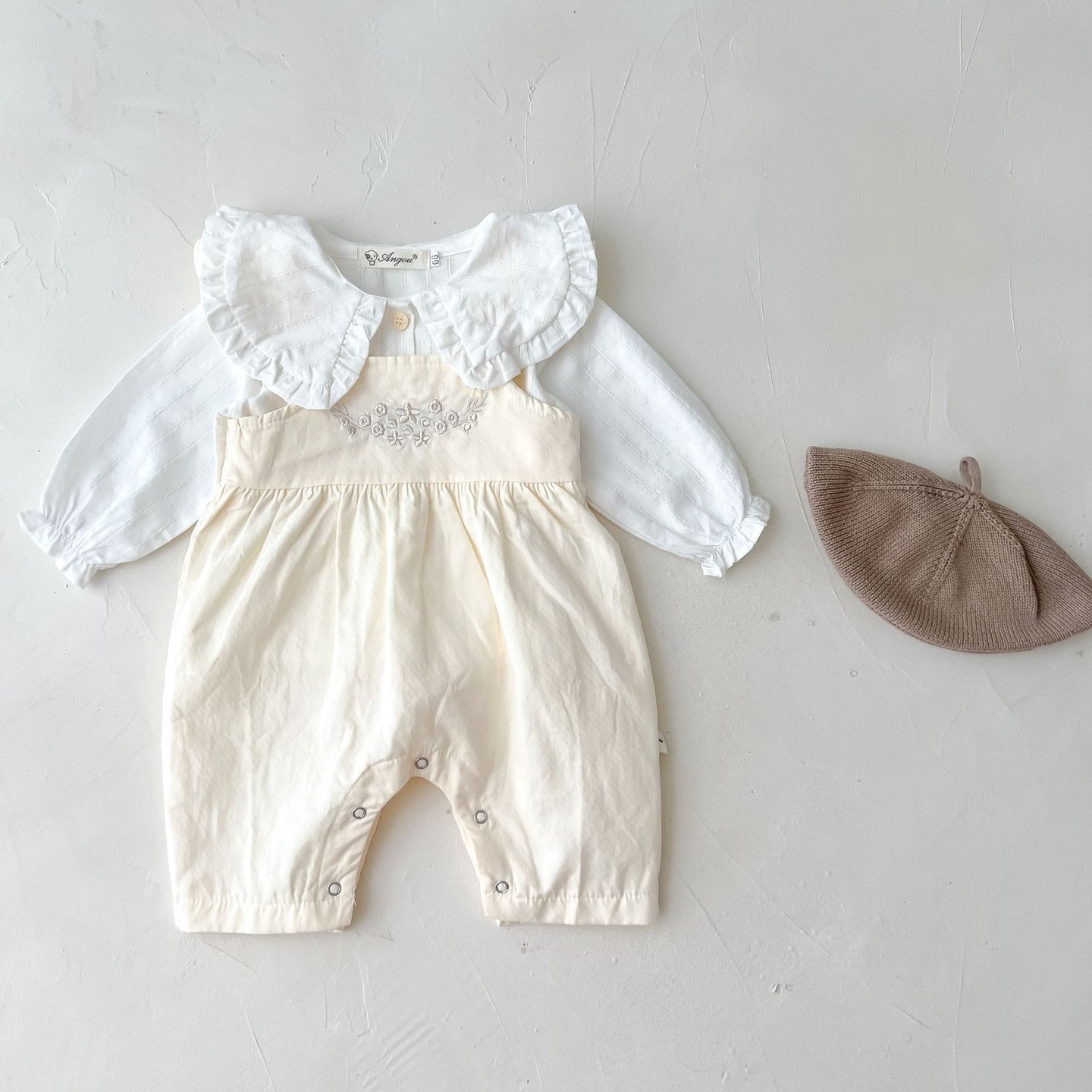 Baby Girl's Loose Adjustable Suspender Romper - Health and Wellness Innovations