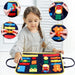 New Busy Book Children's Busy Board Dressing And Buttoning Learning Baby Early Education Preschool Sensory Learning Toy - Health and Wellness Innovations