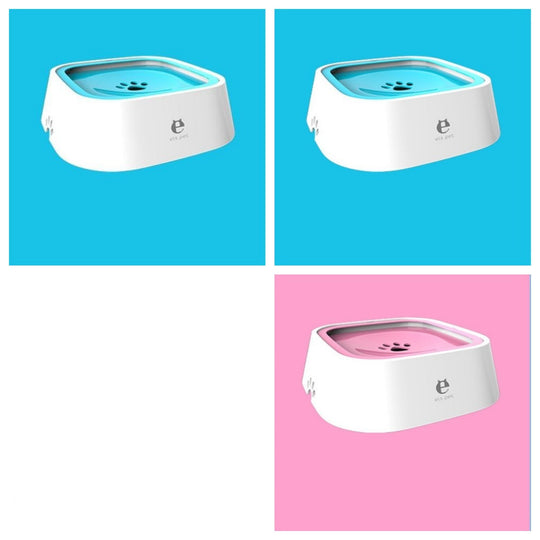 1.5L Cat Dog Water Bowl Carried Floating Bowl Anti-Overflow Slow Water Feeder Dispenser Pet Fountain ABS&PP Dog Supplies - Health and Wellness Innovations
