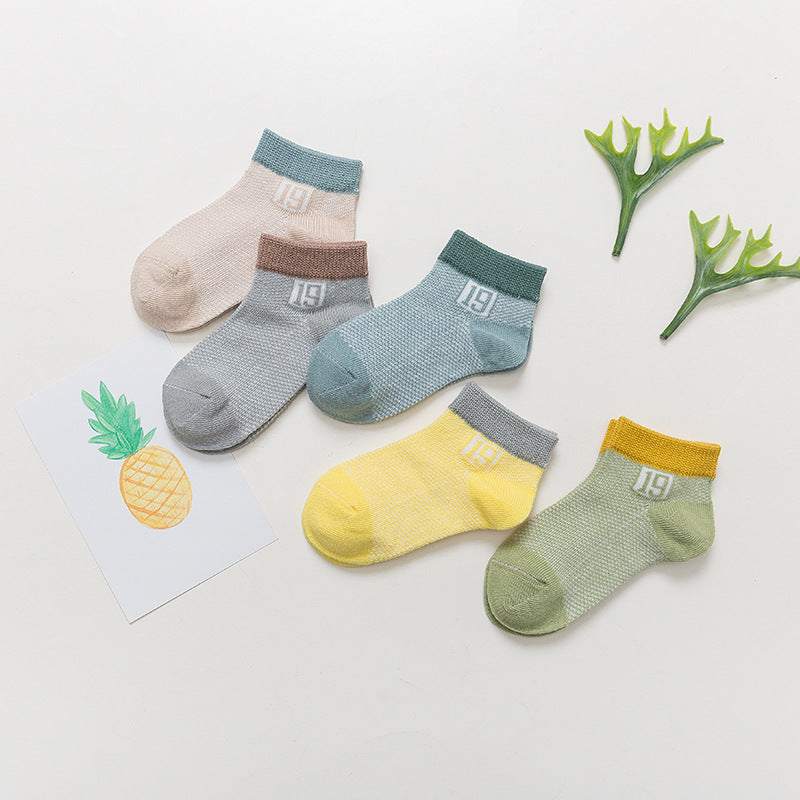 Cotton breathable male and female baby socks - Health and Wellness Innovations
