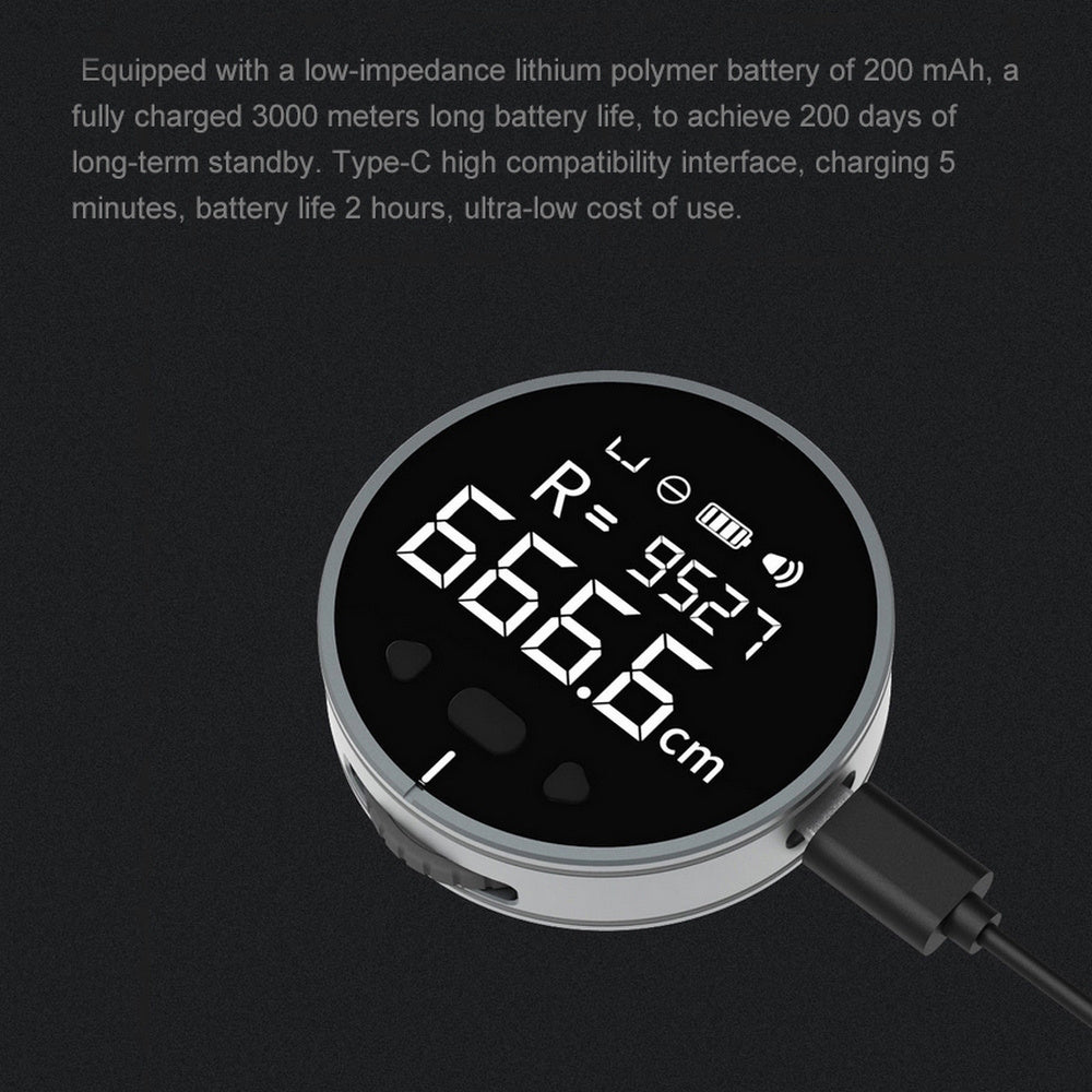 Distance Measuring Instrument Electronic Measuring Ruler Tape Measure High Definition Digital LCD High Precision Electronic Measuring Ruler Tool - Health and Wellness Innovations