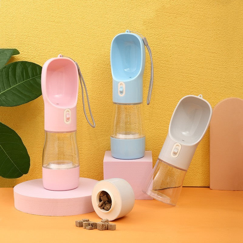 Pet Dog Water Bottle Feeder Bowl Portable Water Food Bottle Pets Outdoor Travel Drinking Dog Bowls Water Bowl For Dogs - Health and Wellness Innovations