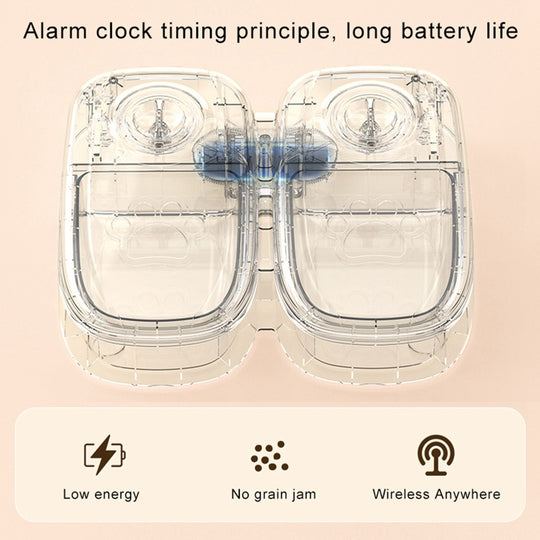 Automatic Pet Feeder Smart Food Dispenser For Cats Dogs Timer Stainless Steel Bowl Auto Dog Cat Pet Feeding Pets Supplies - Health and Wellness Innovations